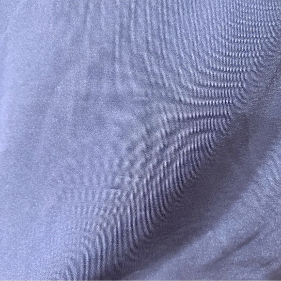 Blue Ruched V-Neck Tie-Front Knit Cami Top - Picture 5 of 5